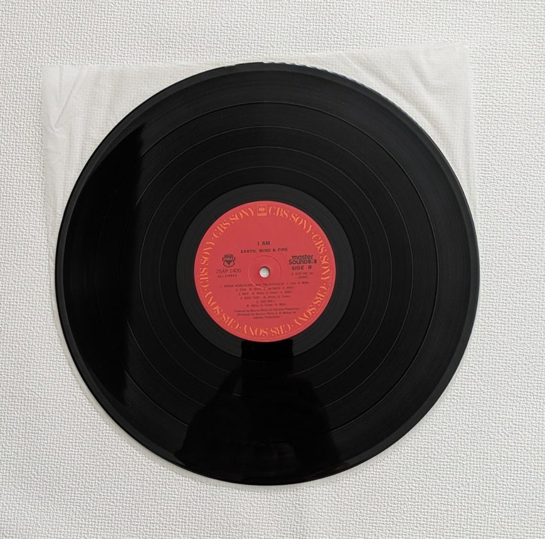 EARTH WIND & FIRE 黙示録（I am） LPレコード＋記念メダル