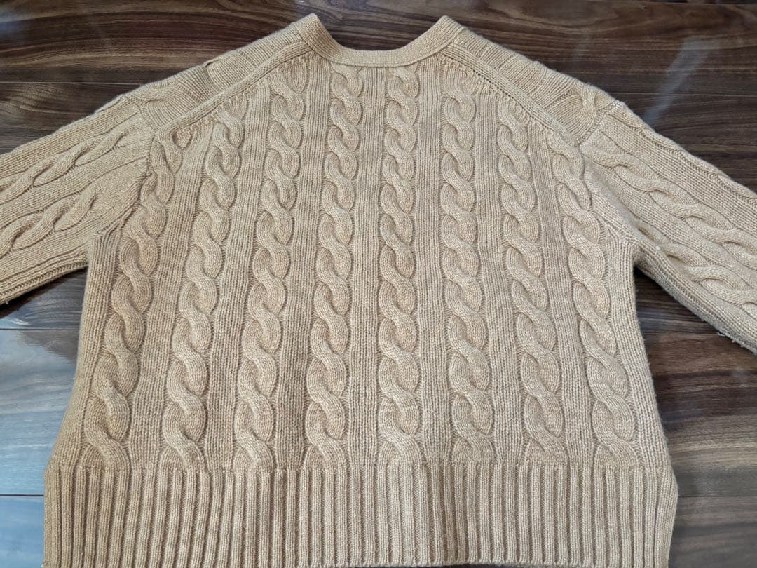 Polo Ralph Lauren ケーブルニットカーディガン ベージュ