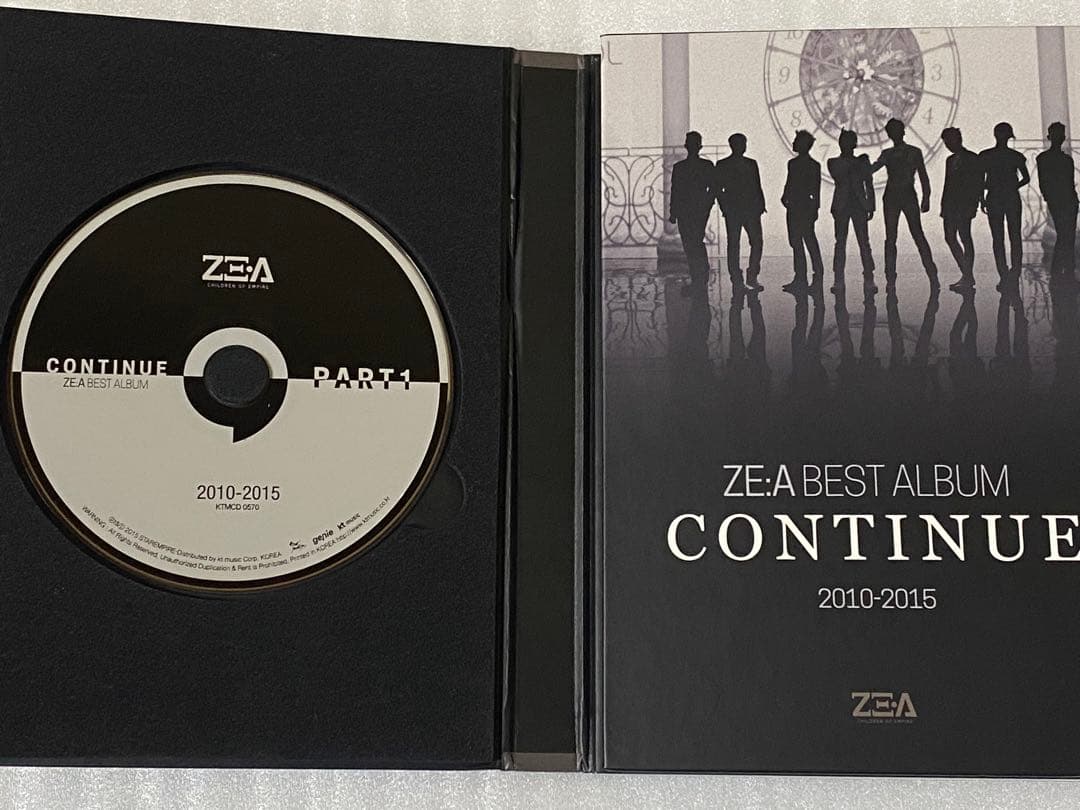 K-POP・アジア ZE:A 2010-2015 BEST ALBUM CONTINUE CD