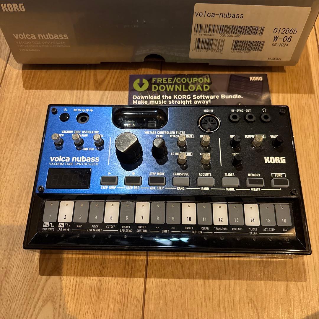 【美品】KORG volca nubass