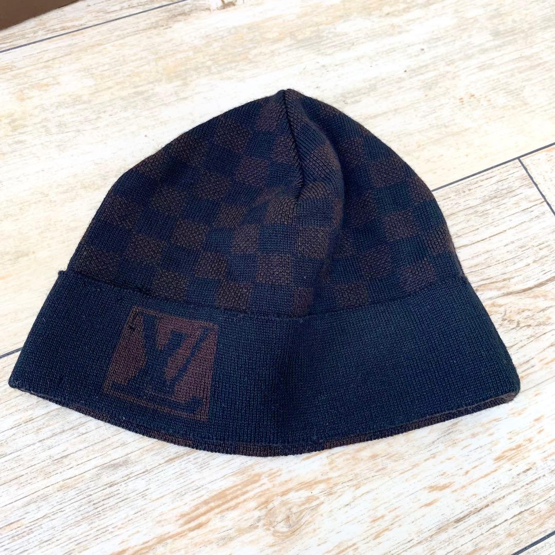 LOUIS VUITTON ボネ・プティ ニット帽 ダミエ