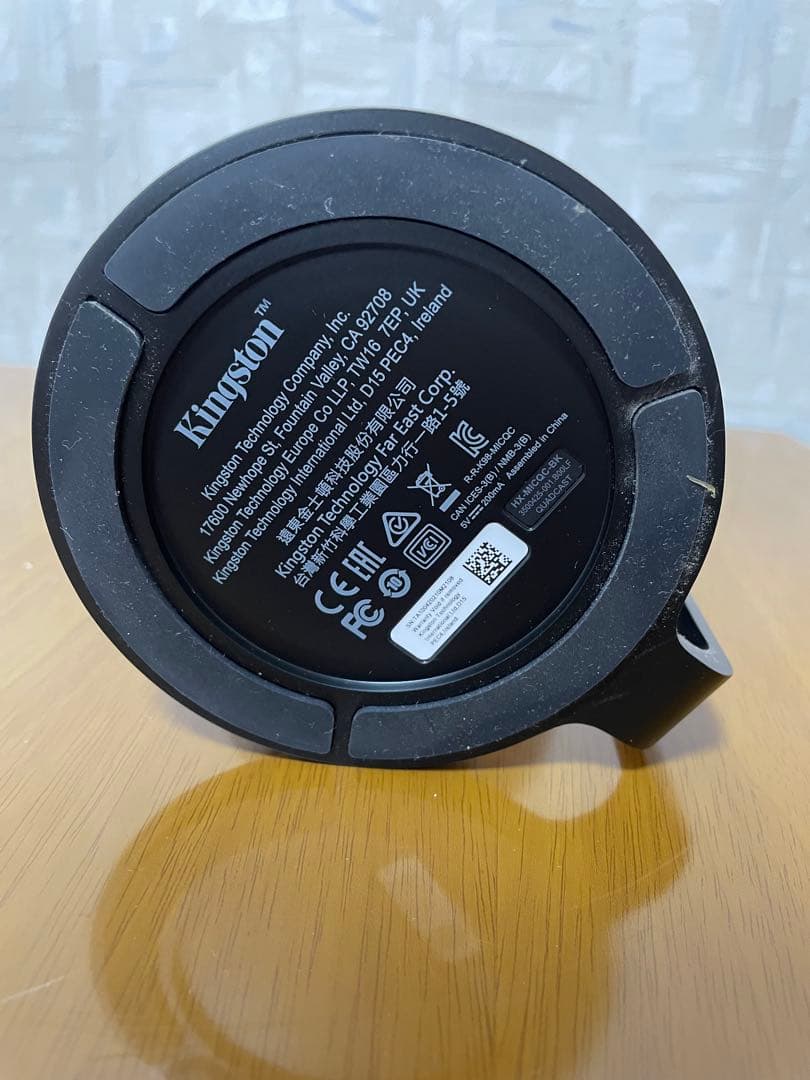 HYPERX QUADCASTマイク 赤黒