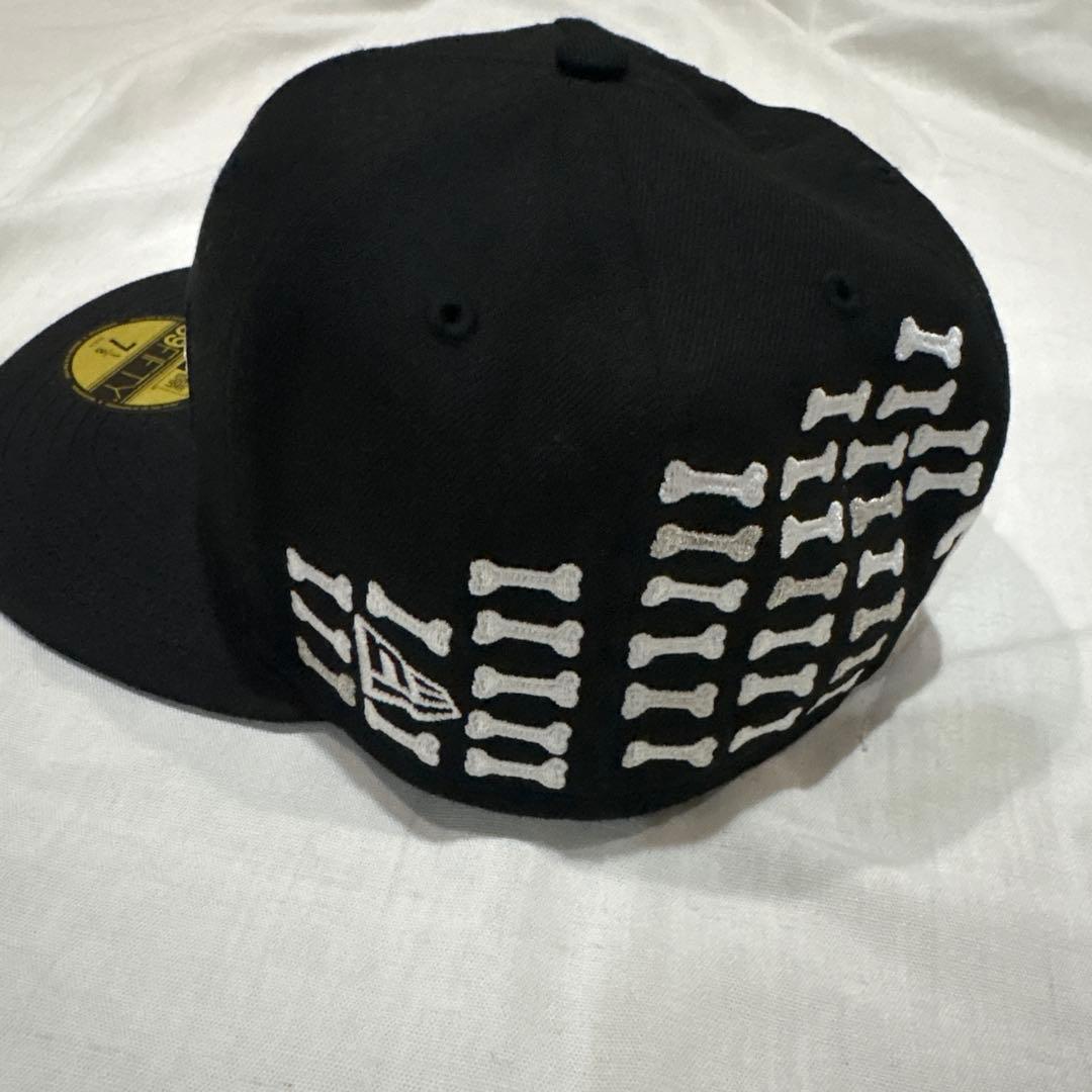 Supreme 59FIFTY ブラックキャップ 7 1/8