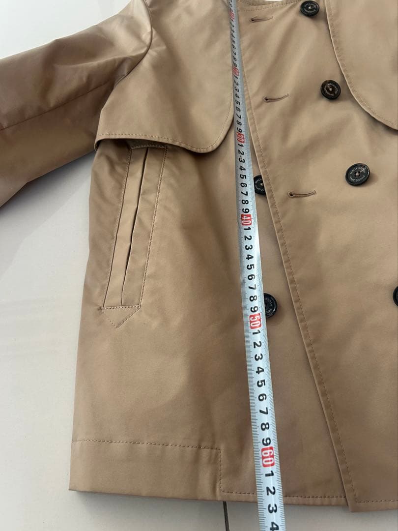 マッキントッシュ　ショート丈　トレンチコート