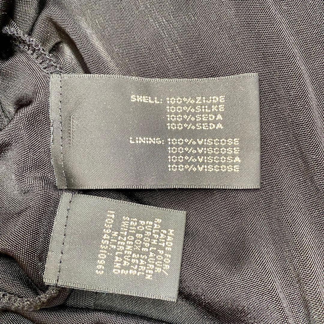【美品】ローレンラルフローレン シルク100% ペイズリー ワンピース 10 L