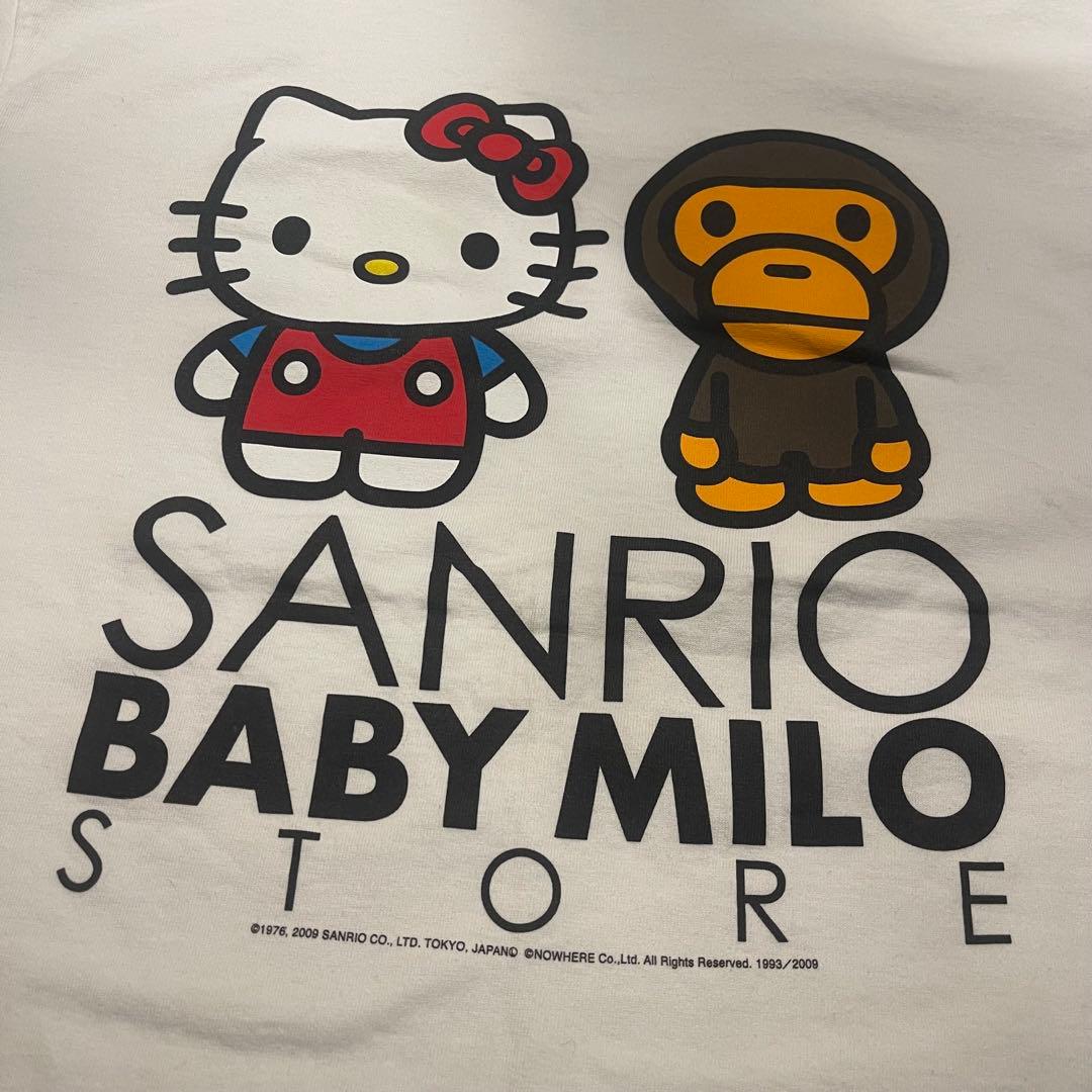 BABY MILO × キティ Tシャツ A BATHING APE サンリオ