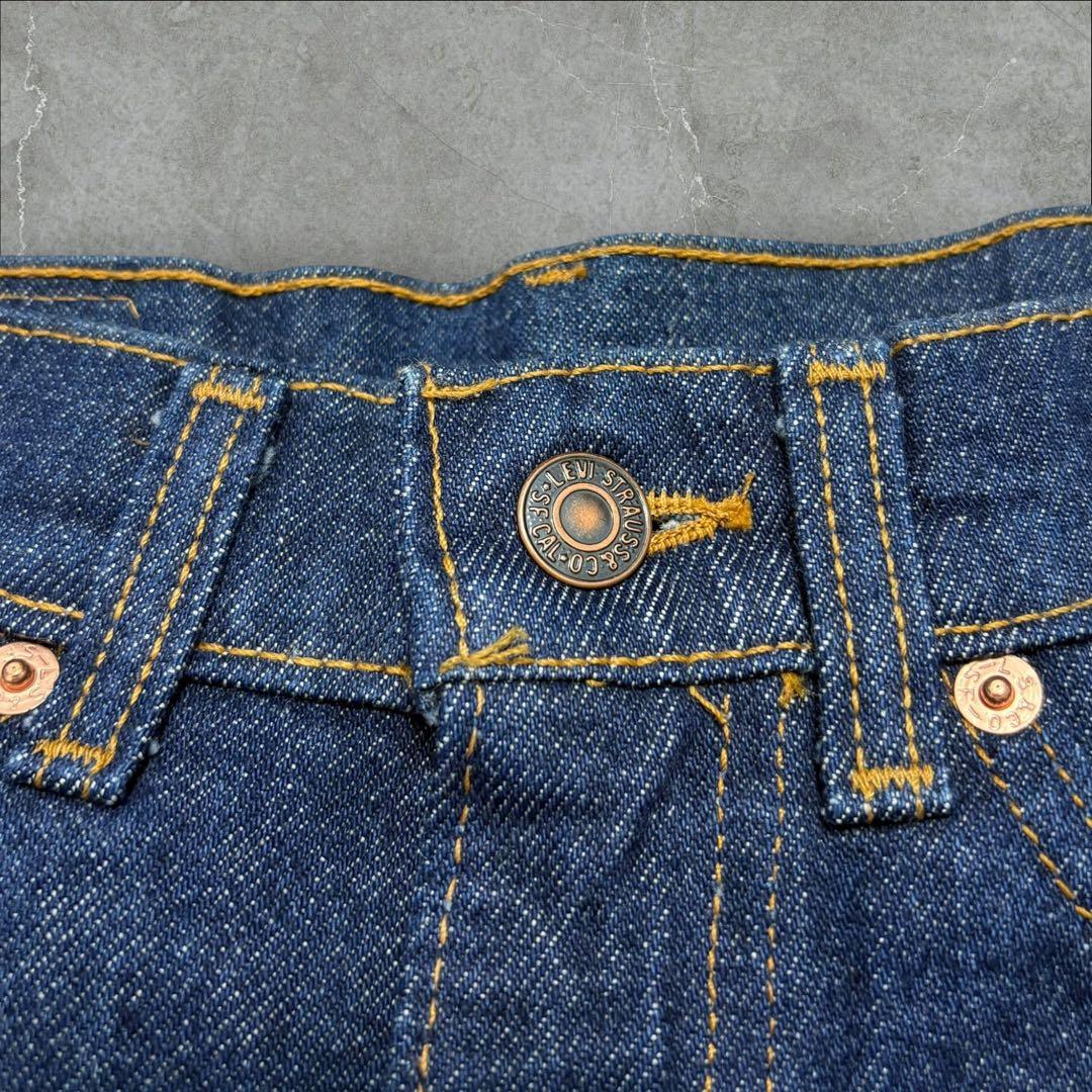 【希少】90sUSA製Levi'sリーバイスデッドストックレディースデニムW29