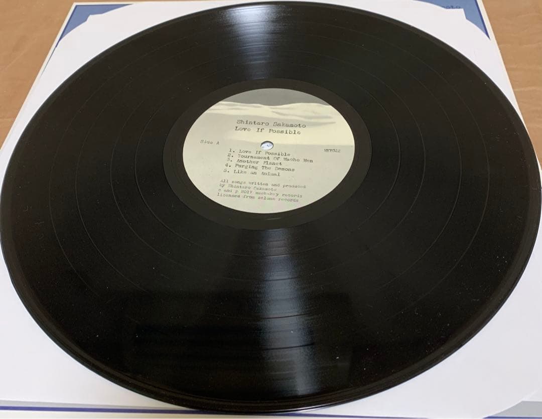 邦楽 Shintaro Sakamoto Love If Possible LP