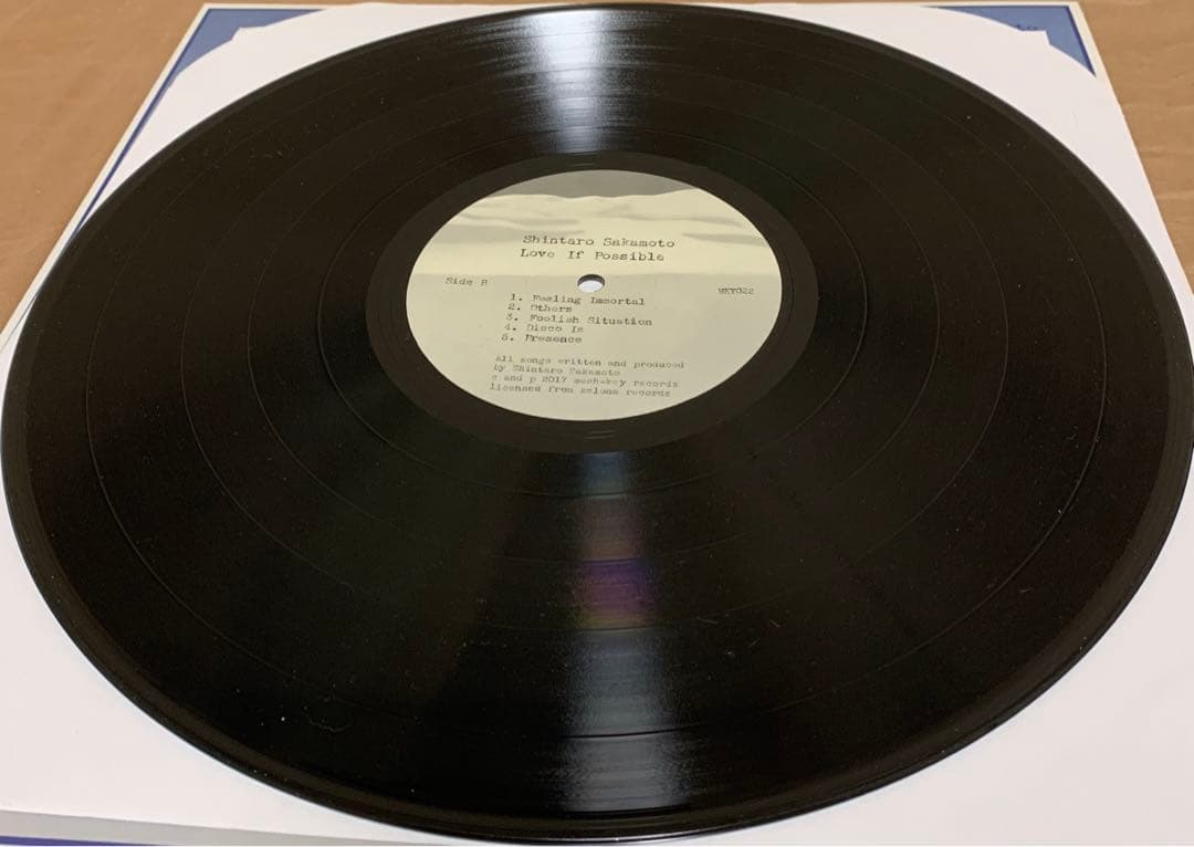 邦楽 Shintaro Sakamoto Love If Possible LP