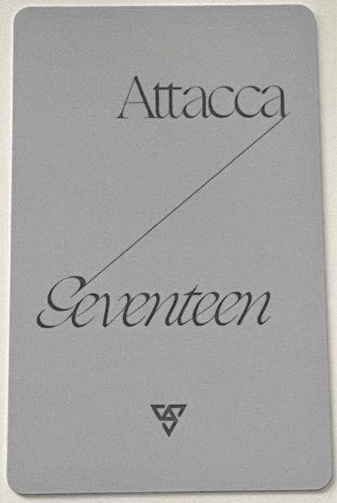 SEVENTEEN attacca m2u ジョンハン ラキドロ