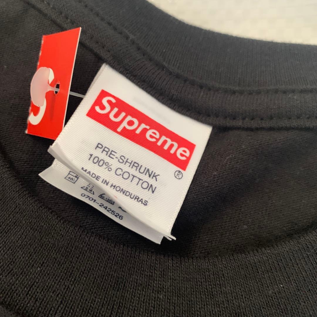 トップス supreme Arabic Box Logo Tee
