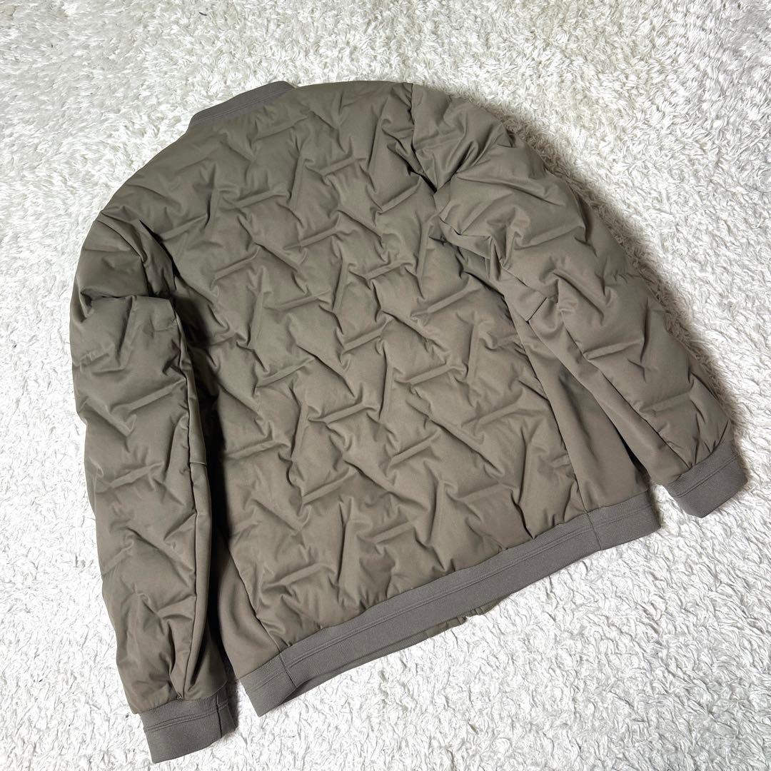 【未使用級】COMME CA ISM MA-1 ダウンブルゾン ベージュ M