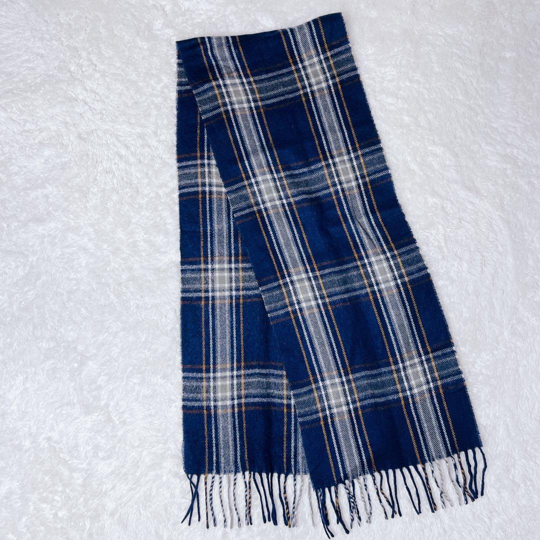 希少カラー✨Burberry’s ノバチェック マフラー 英国製 ウール100%