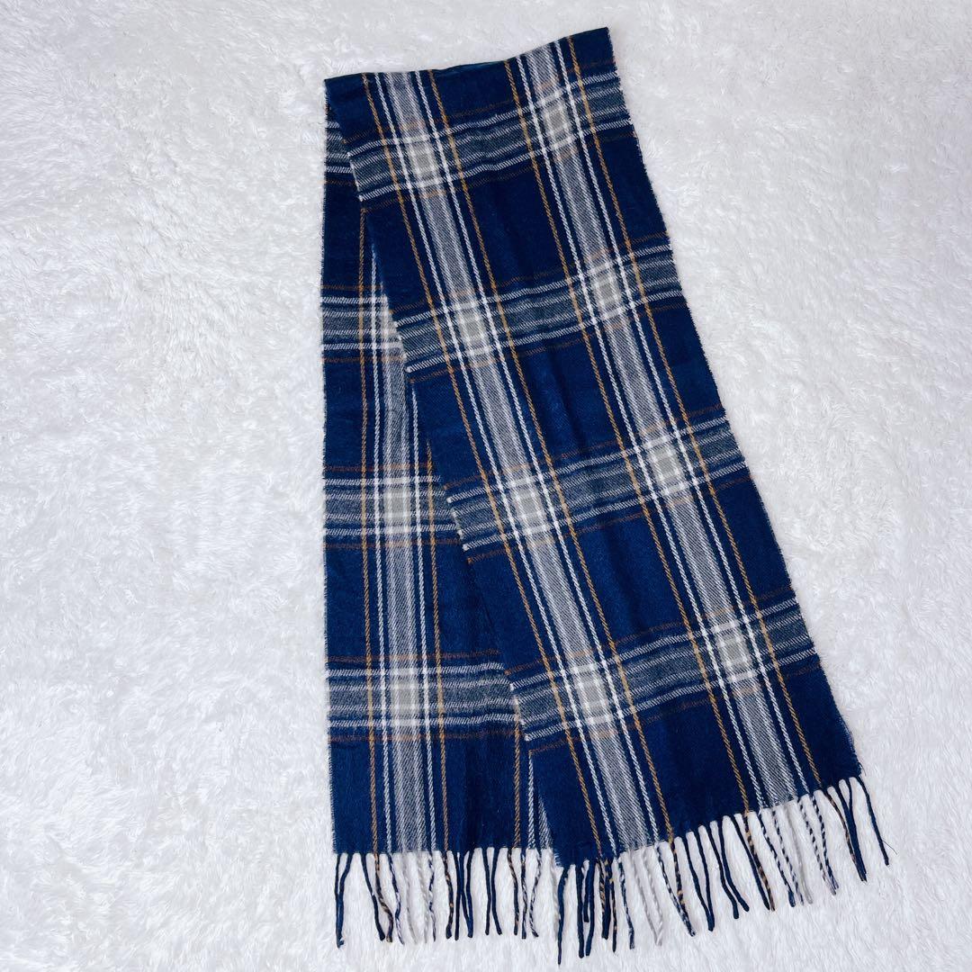 希少カラー✨Burberry’s ノバチェック マフラー 英国製 ウール100%