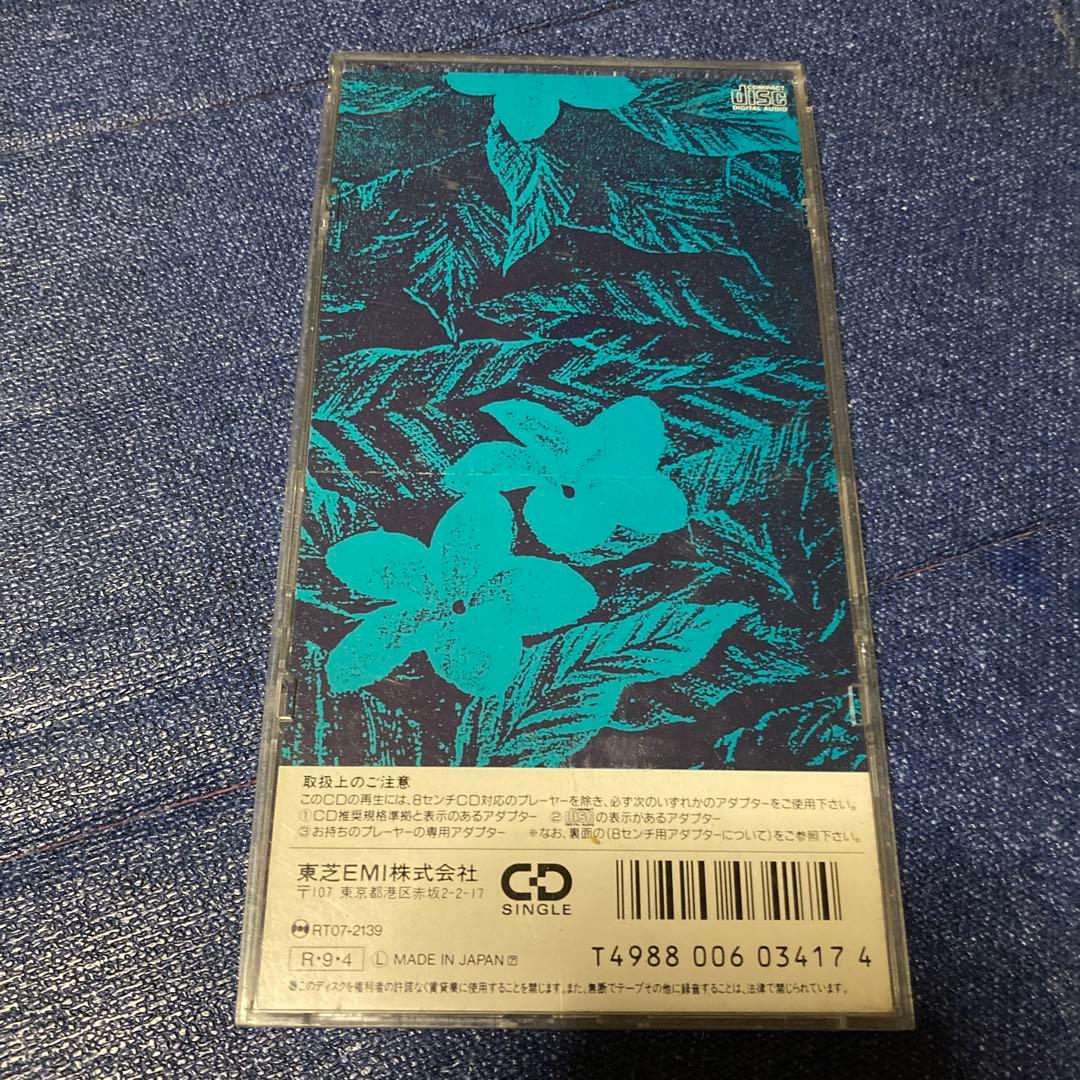 BISCAYNE BLUE」（ビスケインブルー）高中正義　8センチ8cmシングル