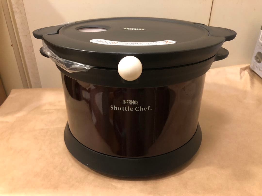 THERMOS 真空保温調理器 シャトルシェフ KPX-3501 クリアブラウン