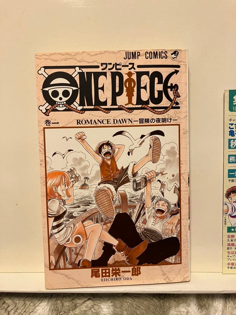初版ONE PIECE一巻1997年発行　 初版　ウォンテッド小冊子付きセット