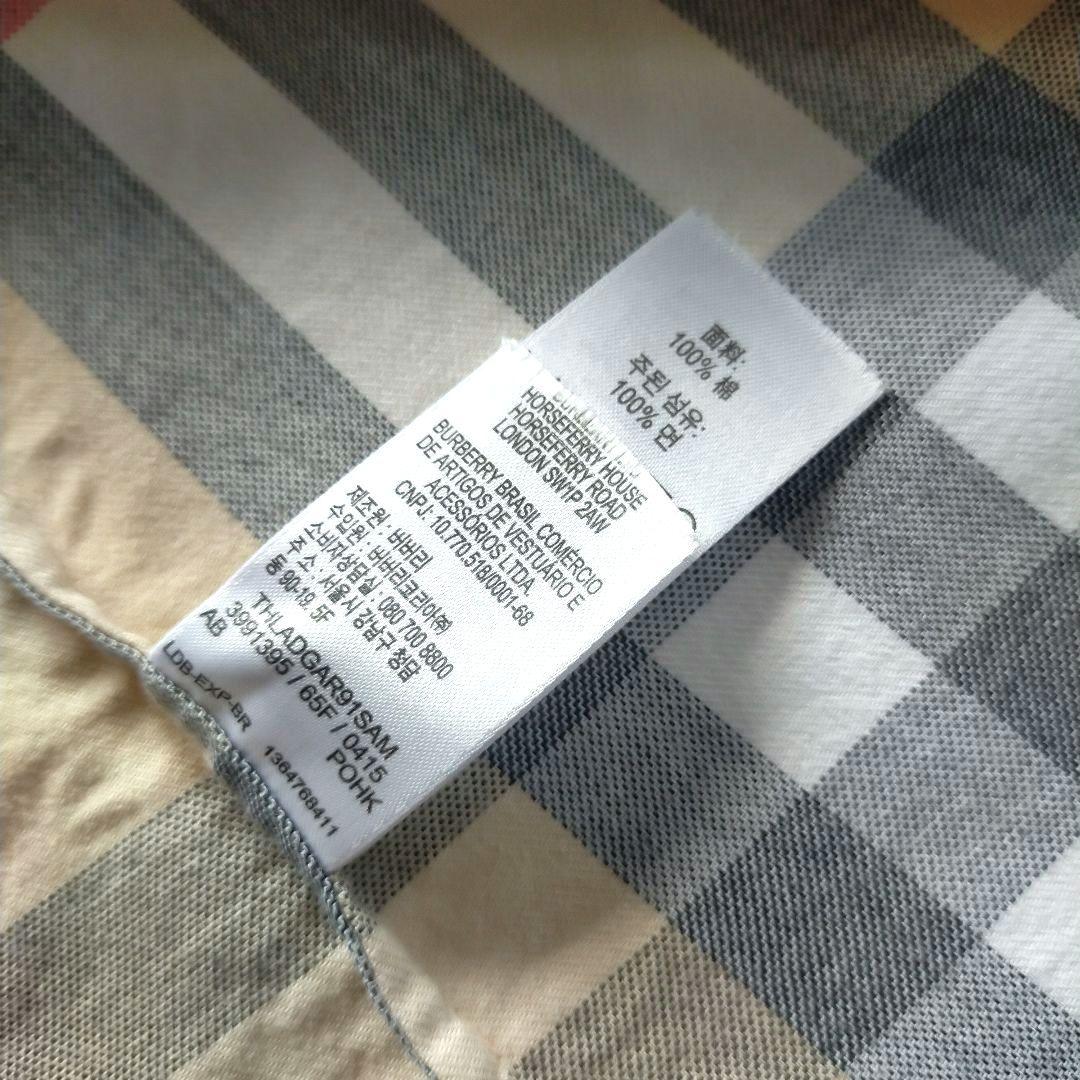 美品★18M 86cm BURBERRYバーバリー チェック 長袖ワンピース