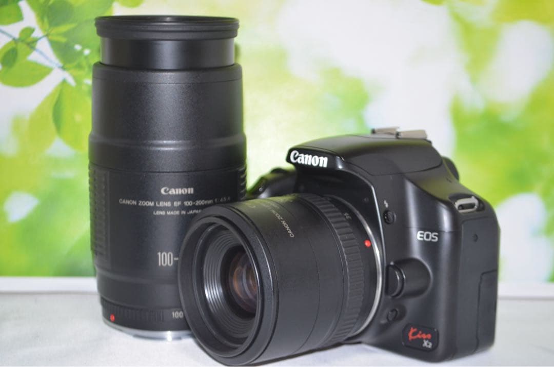 ✨美品✨Canon Kiss X2✨すぐ使える✨入門モデル✨ダブルレンズ✨