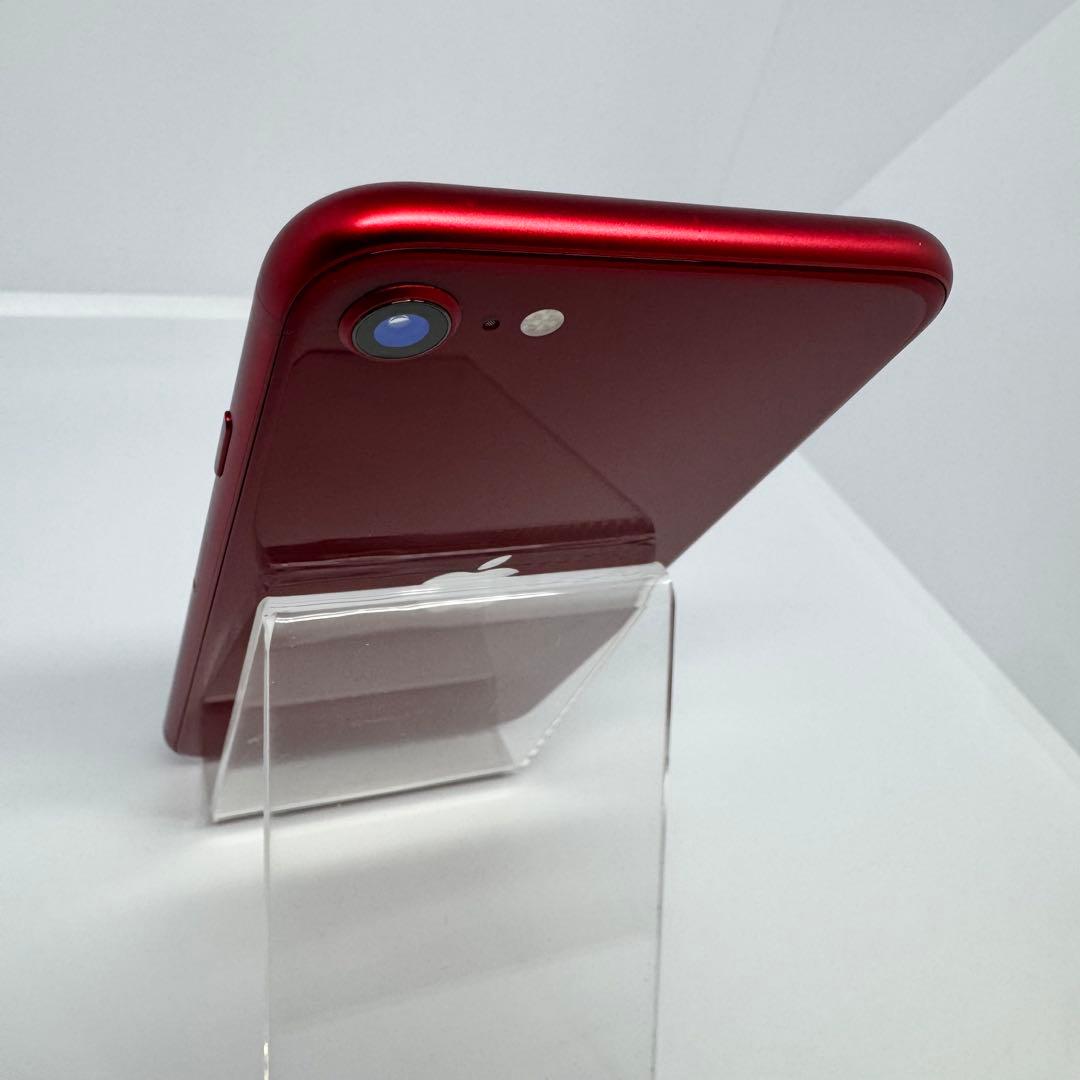 【美品】iPhone SE3 128GB RED 大容量バッテリー 100%