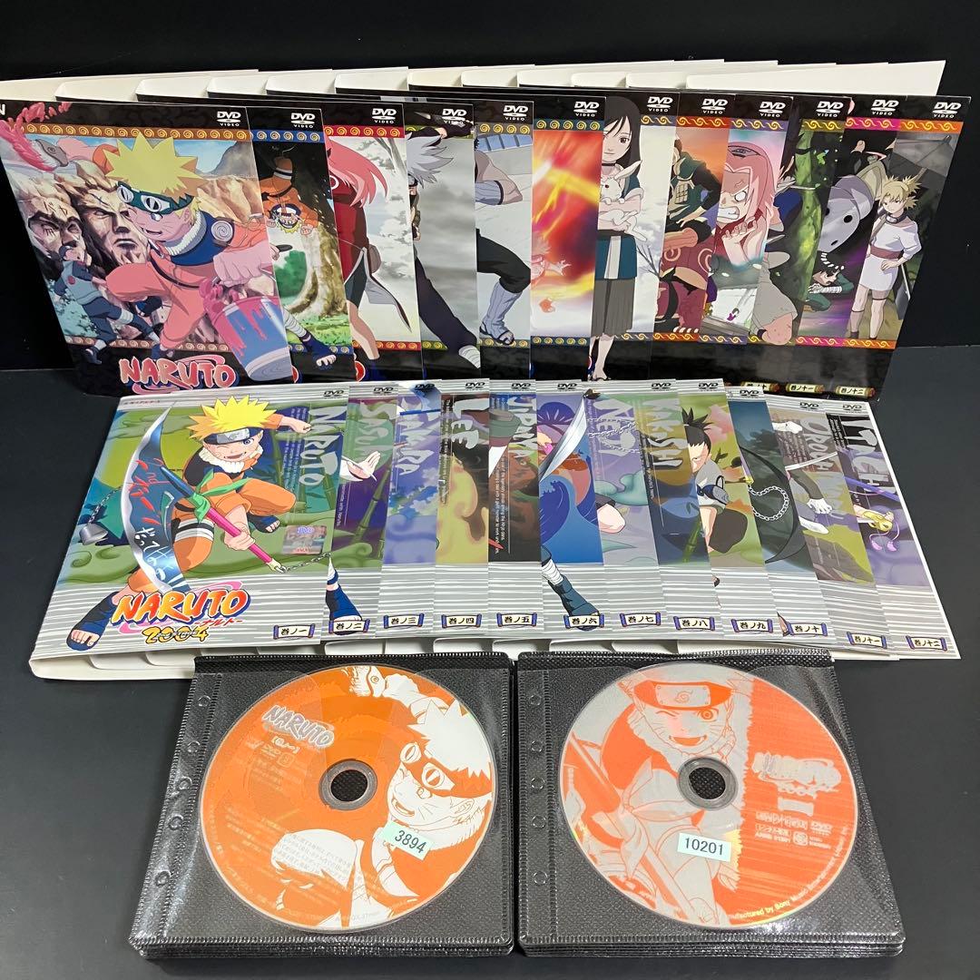 NARUTO 少年篇 レンタルDVD アニメ 全巻完結セット