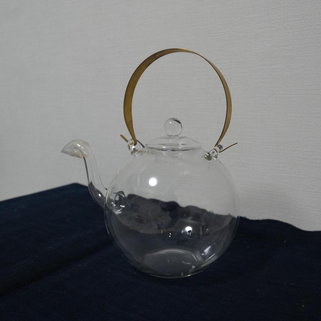 日ノ出化学製作所 ガラスポット M 真鍮