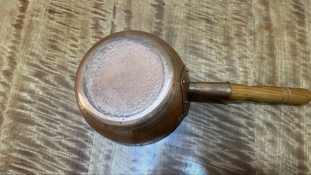 送料無料　銅鍋　片手鍋　未使用　長期保管品