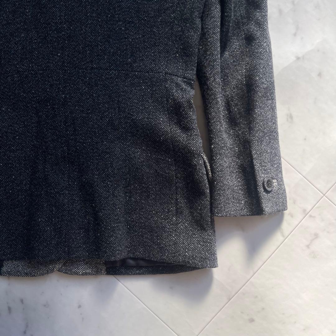 GIANNI VERSACE ツイード ジャケット dark gure M