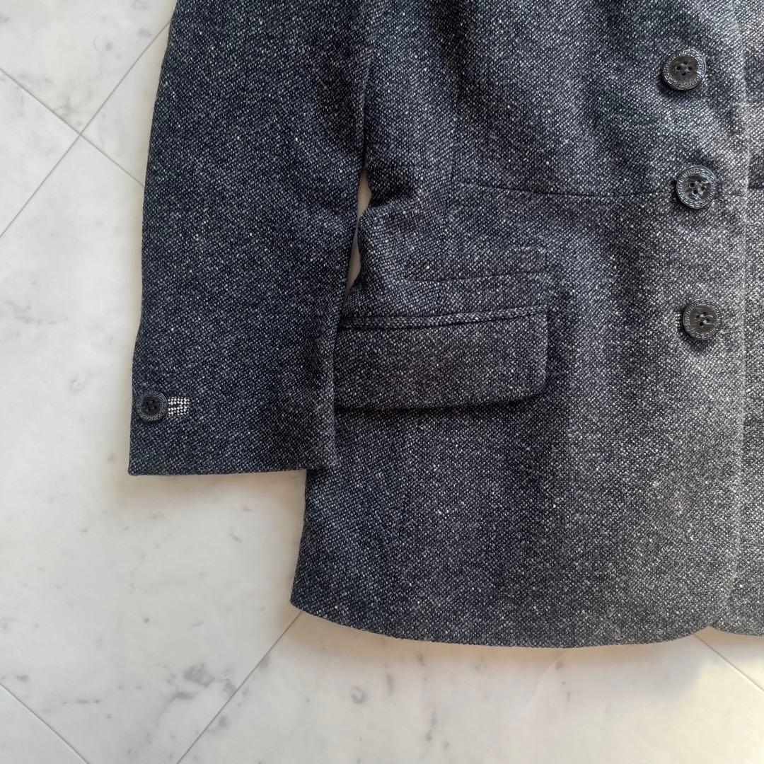 GIANNI VERSACE ツイード ジャケット dark gure M