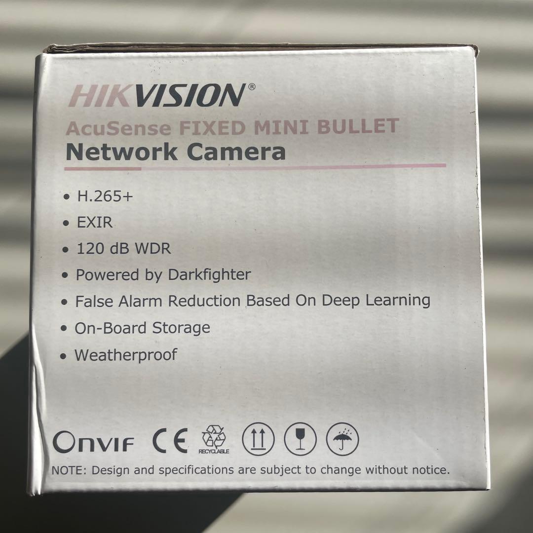 hikvision 8M IPカメラ　DS-2CD2086G2-l 2.8mm