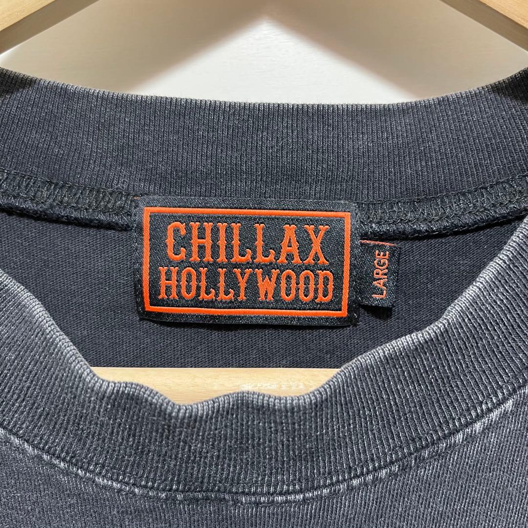 CHILLAX ブラックタンクトップ L