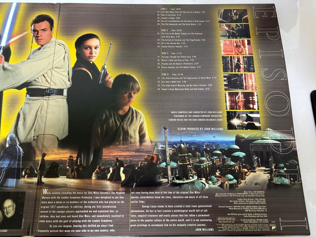 【STAR WARS EPISODE I】サントラレコード