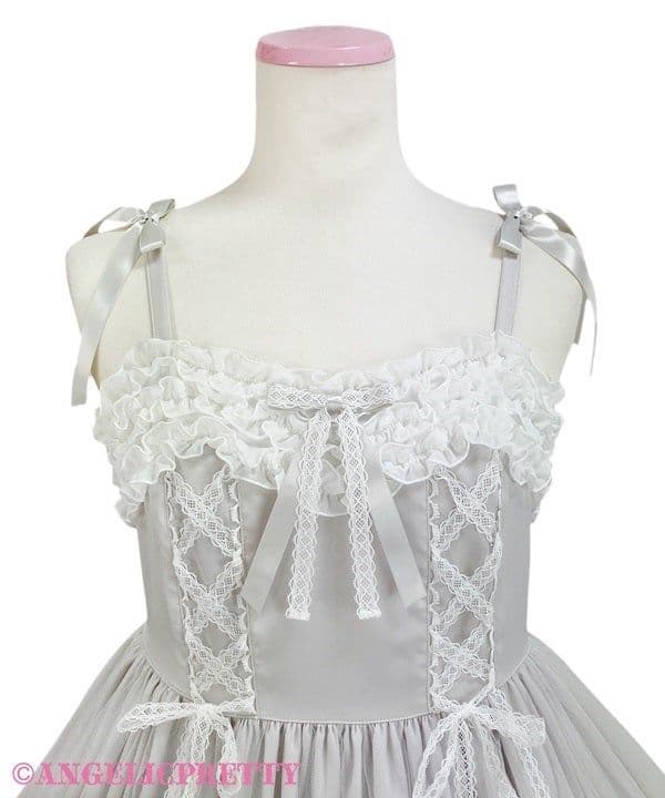 新品 Angelic Pretty Marquiseジャンパースカート パープル