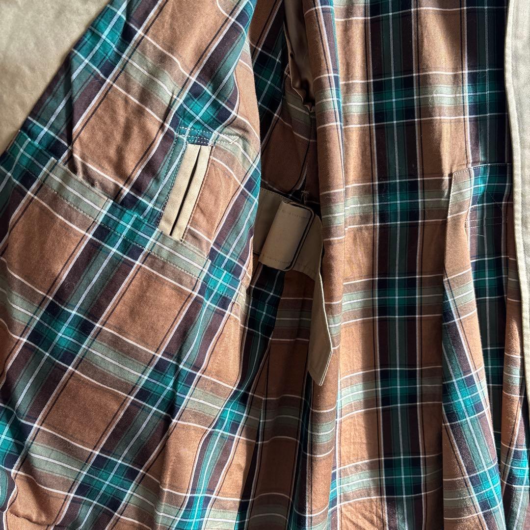 Gymphlex ジムフレックス　ベルテッドバルマカーンコート　ベージュ　裏地付