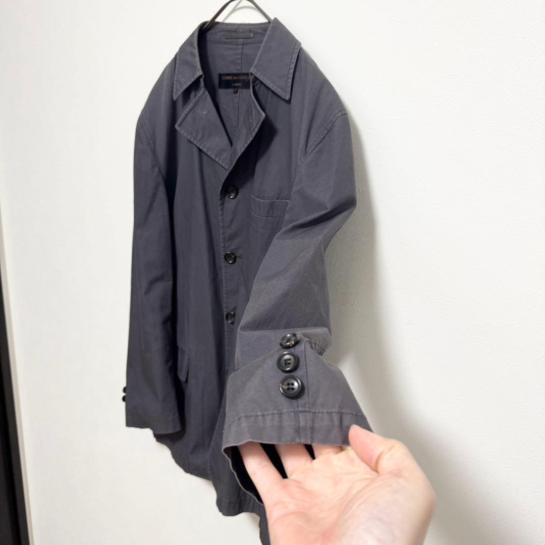 COMME des GARÇONS HOMME ネイビー テーラードジャケット