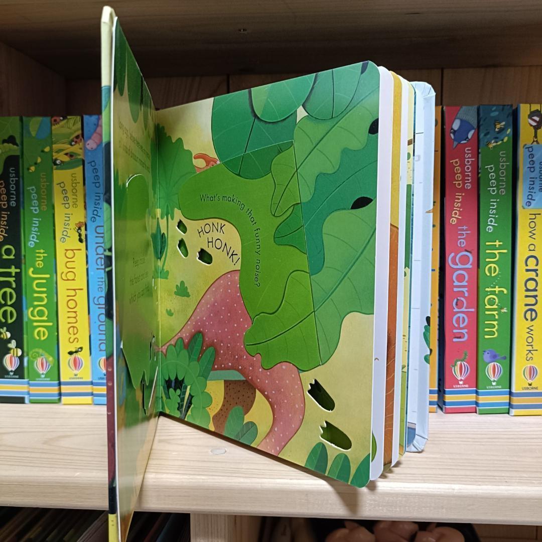 Peep Inside Usborne しかけ絵本　絵本　英語　幼児　英語教育