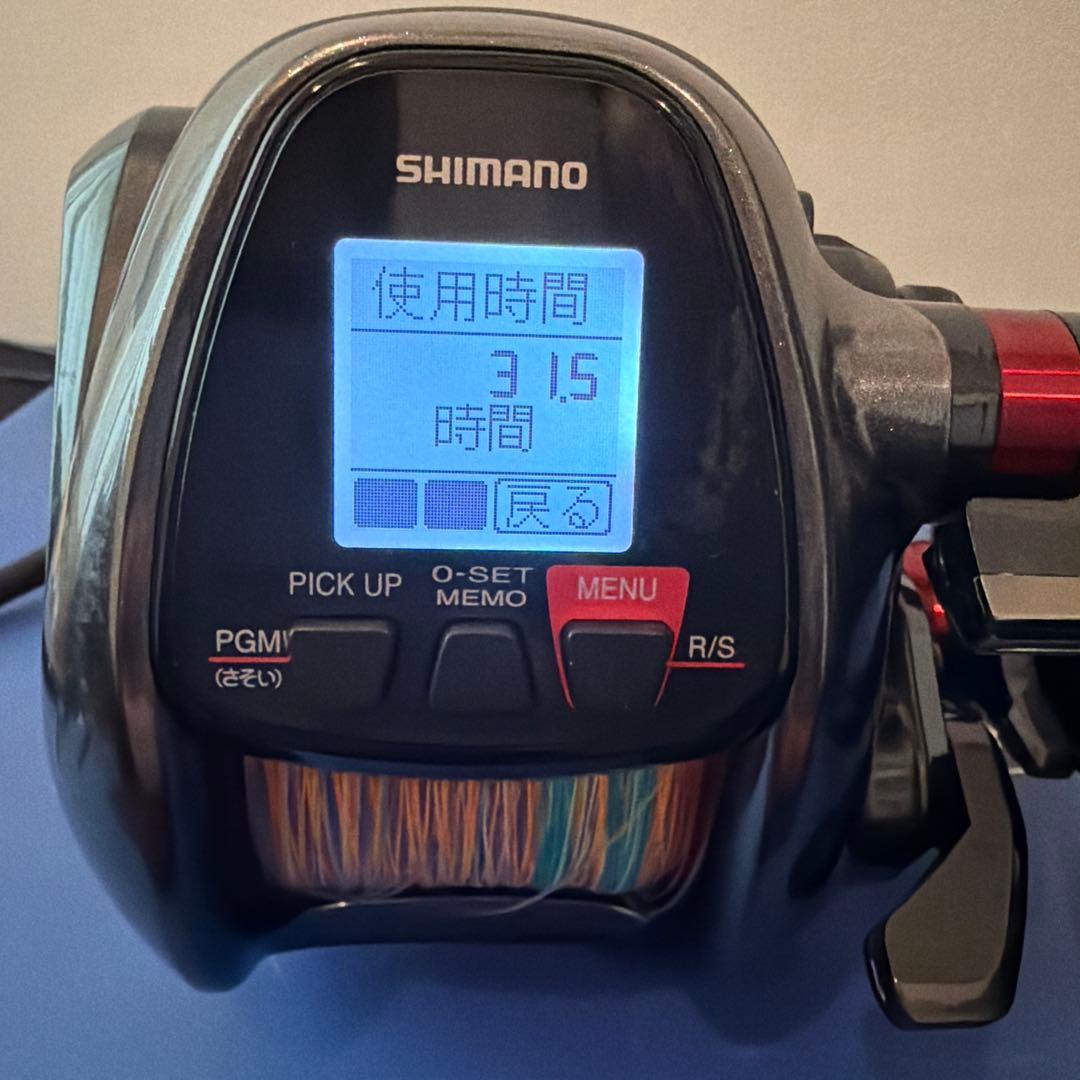 シマノ18プレイズ3000XP 電動リール SHIMANO　程度良好 03980