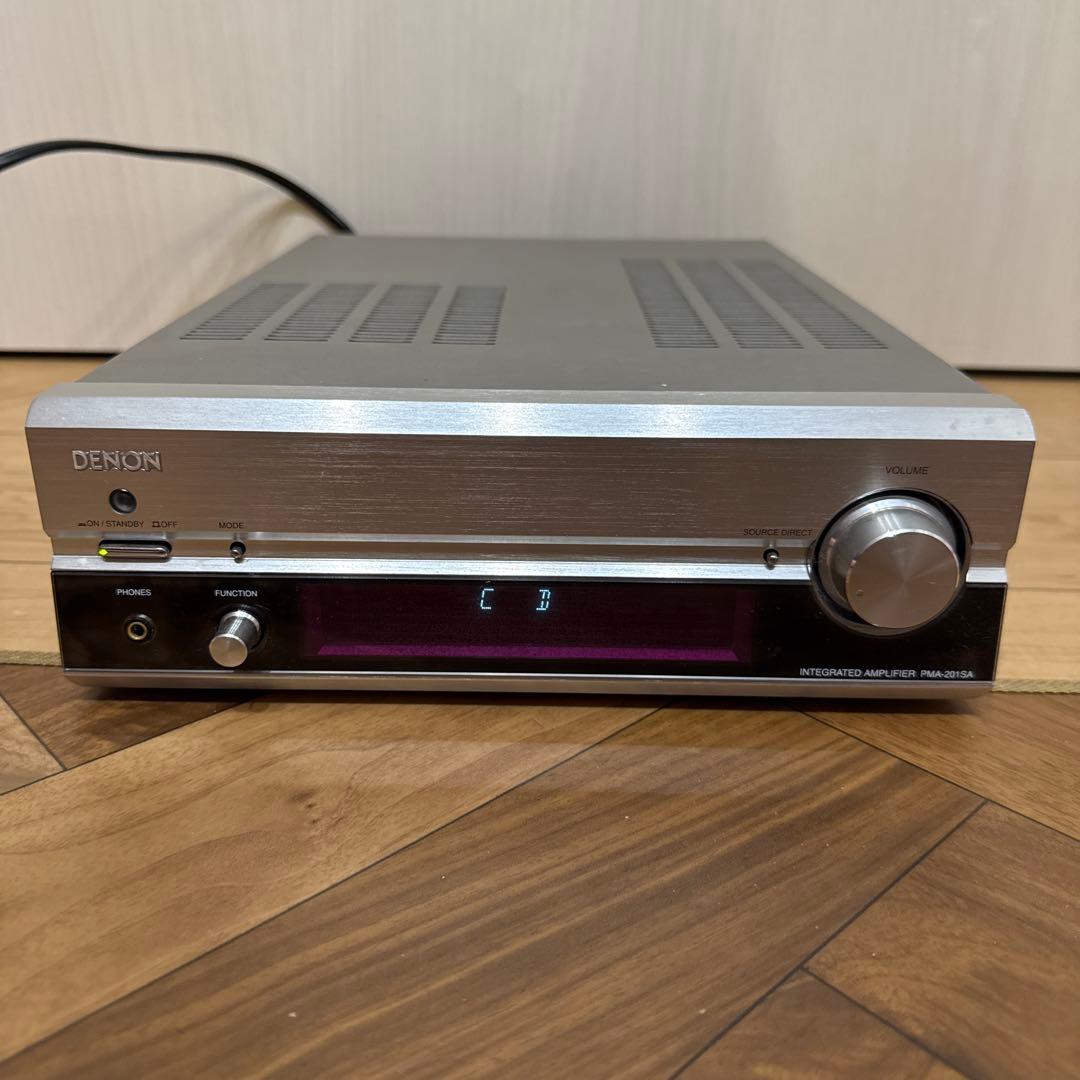 中古】DENON デノン　プリメインアンプ PMA-201SA オーディオ機器