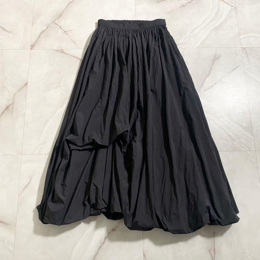 A18663 美品 エレンディーク アシンメトリーバルーンスカート ボリューム