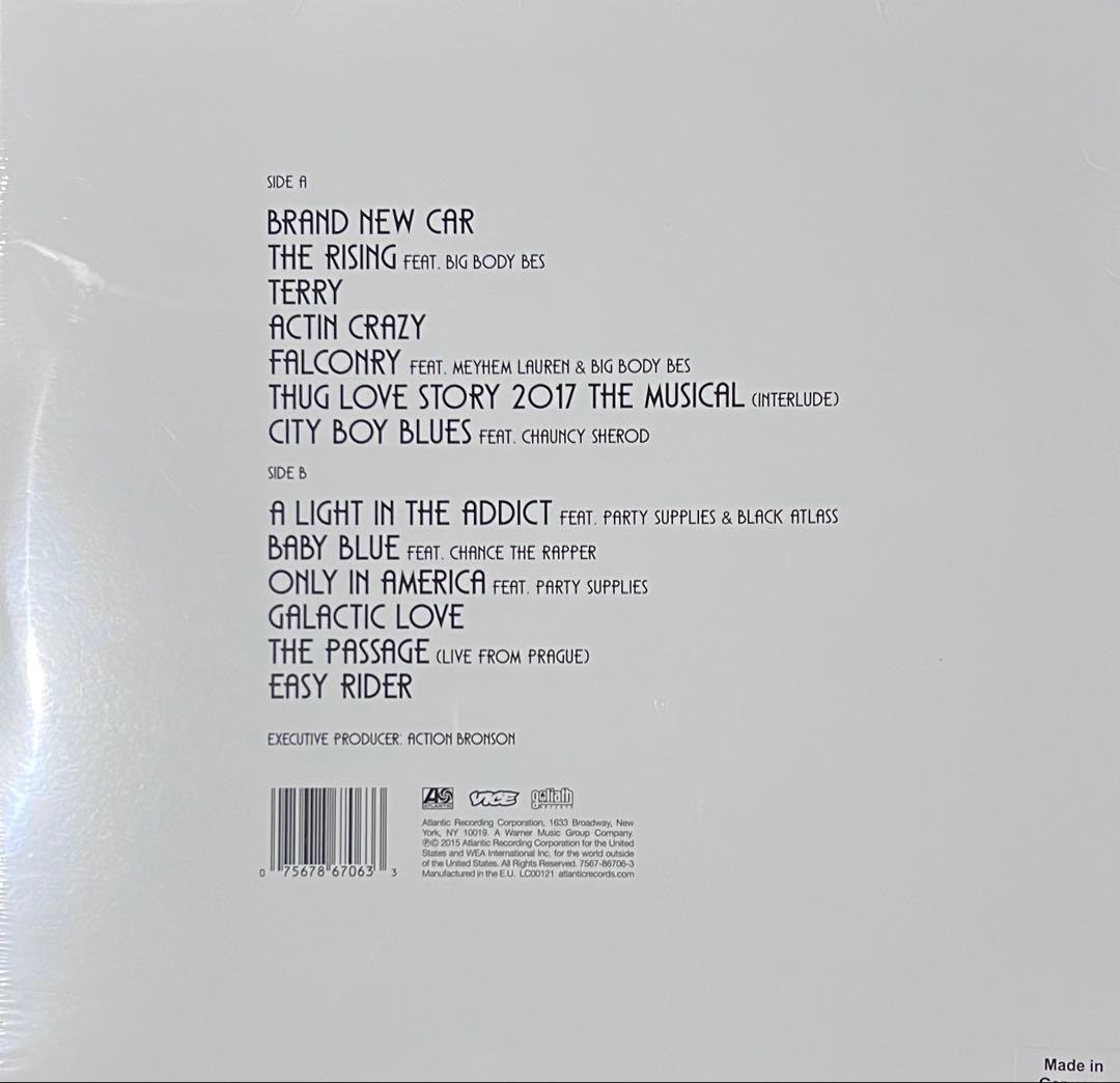 洋楽 action bronson Sincerely, Wonderful lp