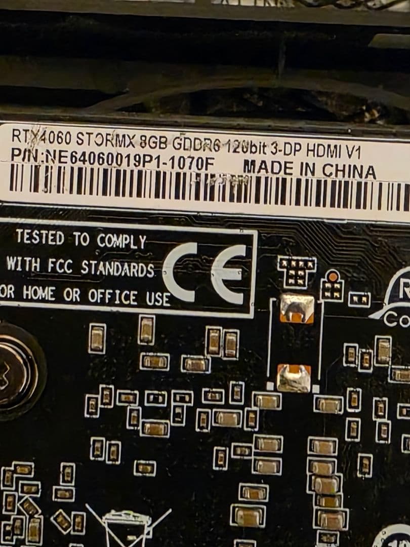 RTX4060 ジャンク