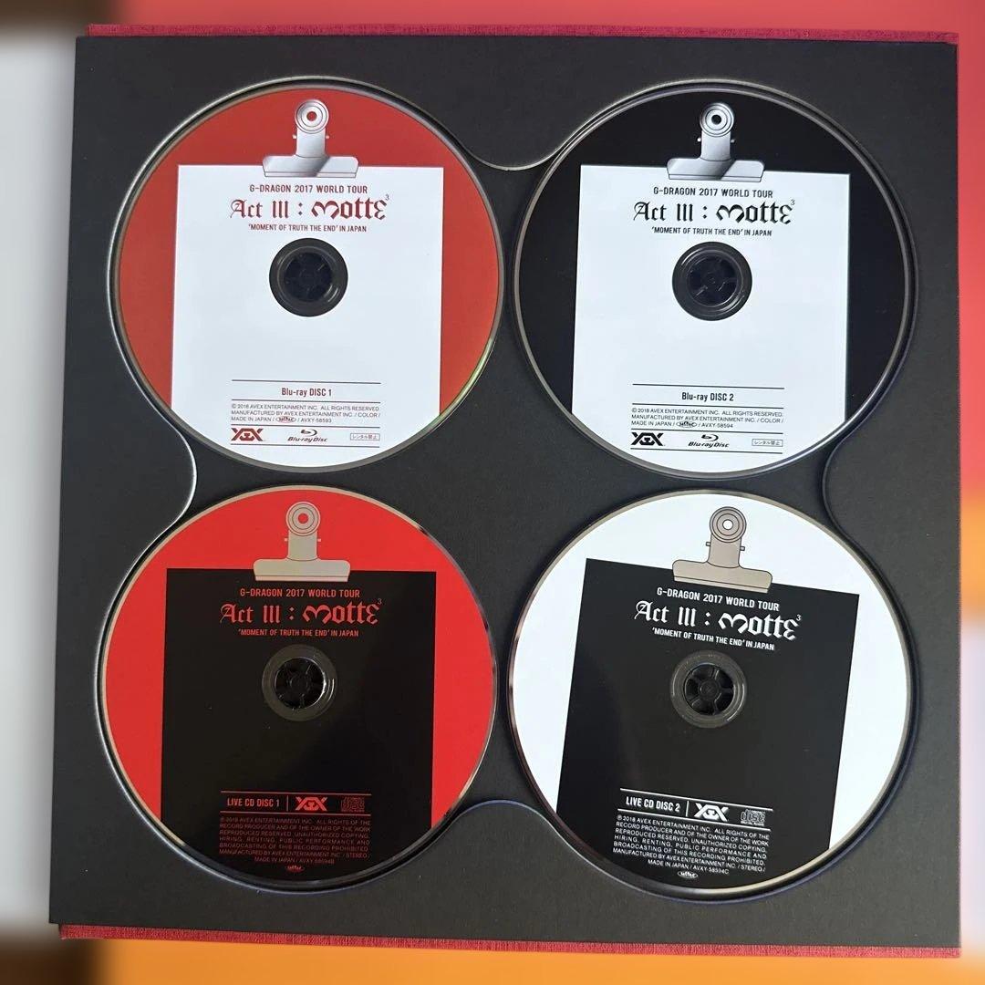 KWON JI YONG Act III: MOTTE Blu-ray盤