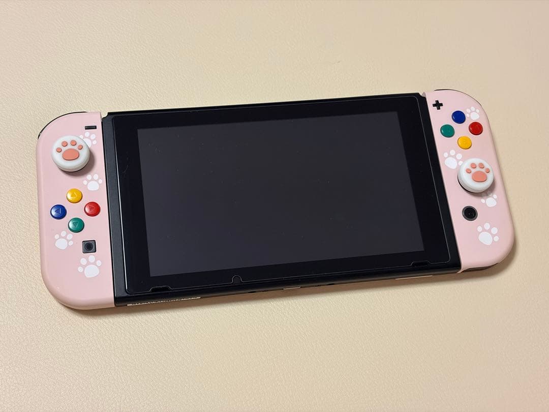 【猫カスタム】Nintendo Switch 本体＋ジョイコンセット