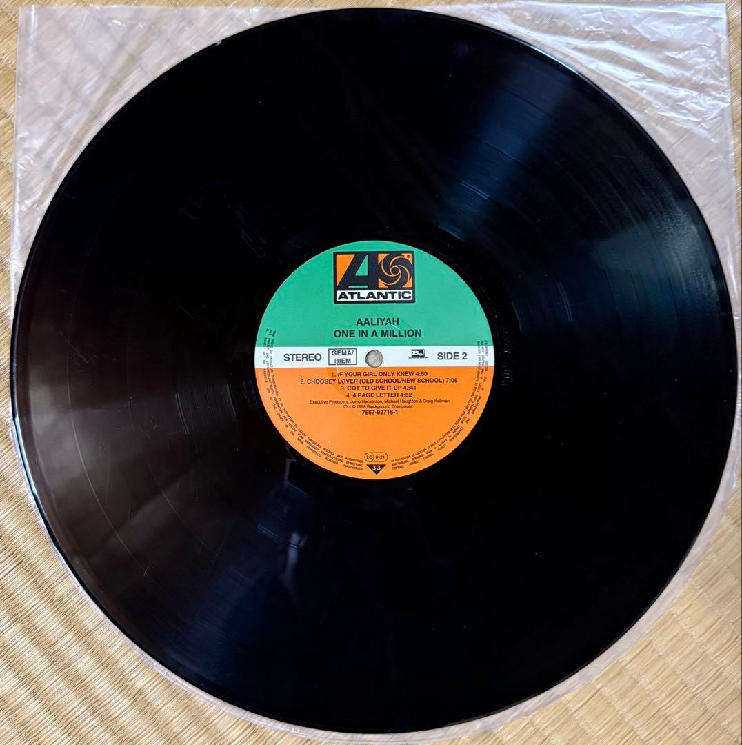 Aaliyah One In A Million LP オリジナル