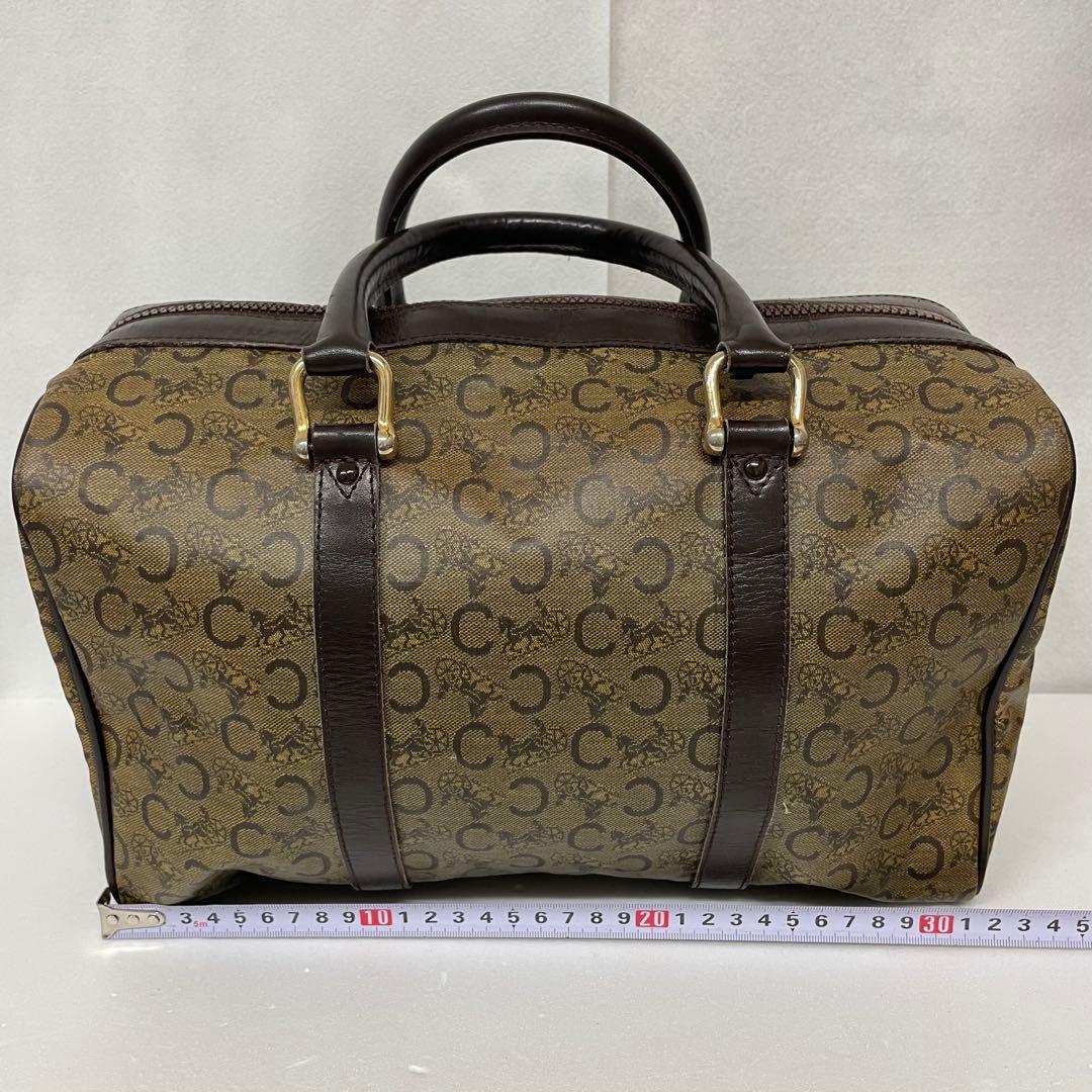 CELINE セリーヌ オールド ハンドバッグ ミニボストン マカダム 馬車
