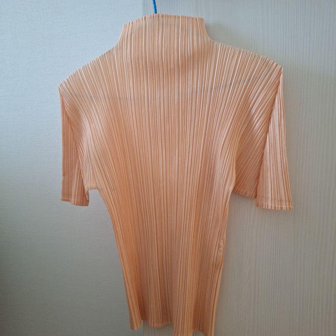 PLEATS PLEASE カットソーとボタン付きシャツ