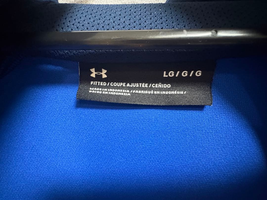 早い者勝ちUnder Armour ジャージ上下セット 青/黒