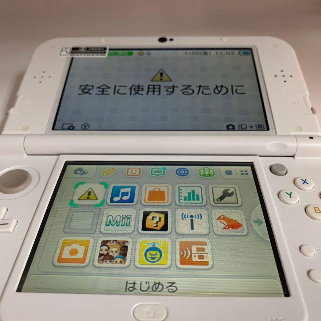 上下 IPS Newニンテンドー3DSLL パールホワイト 02274