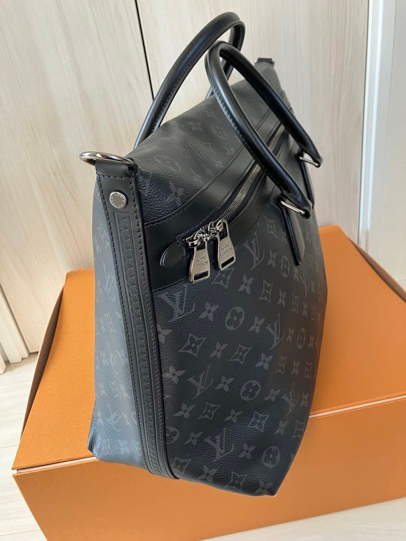 ルイヴィトン ビジネスバッグ 旅行バッグ M43187 モノグラムエクリプス