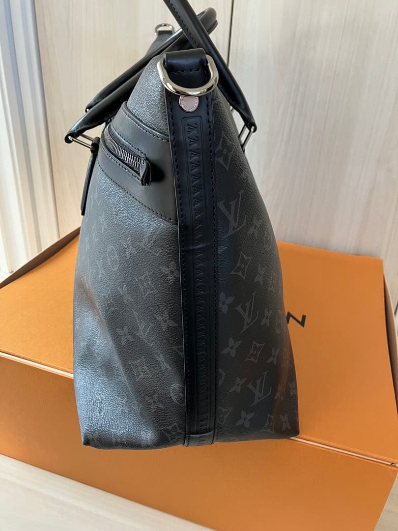 ルイヴィトン ビジネスバッグ 旅行バッグ M43187 モノグラムエクリプス